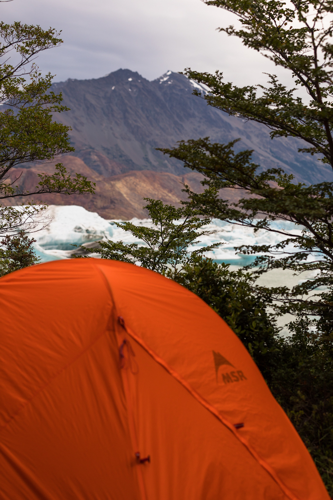 Tent with a view. Photo: Stephanie Stefanski